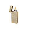 Rechargeable Dragon USB Lighter (Gold)