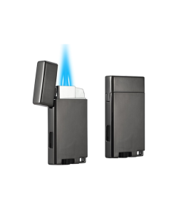 Copmotds Butane Lighter with Keyhole (Grey 2 Pack)