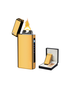 TIKIUKI Rechargeable USB Lighter (Gold)
