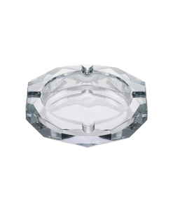 Crystal Glass Ashtray (Clear)