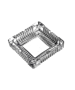 6x6 Inch Large Crystal Ashtray