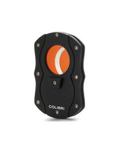 Guillotine Style Cigar Cutter (Orange)