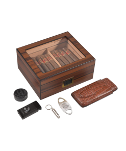 Black Ebony Humidor Cigar Box