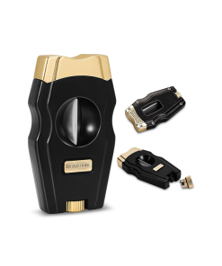 Cigar Travel Case (Gold)