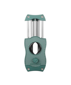 Diamond V-Cut Cigar Cutter (Green)