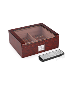 Woodronic Cigar Humidor (Bubinga 50 Cigars)