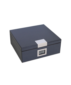 Carbon Fiber Handcrafted Humidor (25-50 Cigars)