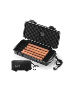 Travel Cigar Humidor Case (Small 10 Cigars)