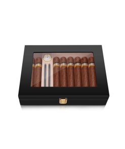 Handmade Cigar Humidor (Black)