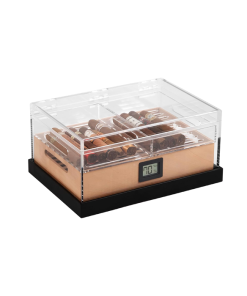 Airtight Acrylic Humidor (50-60 Cigars)